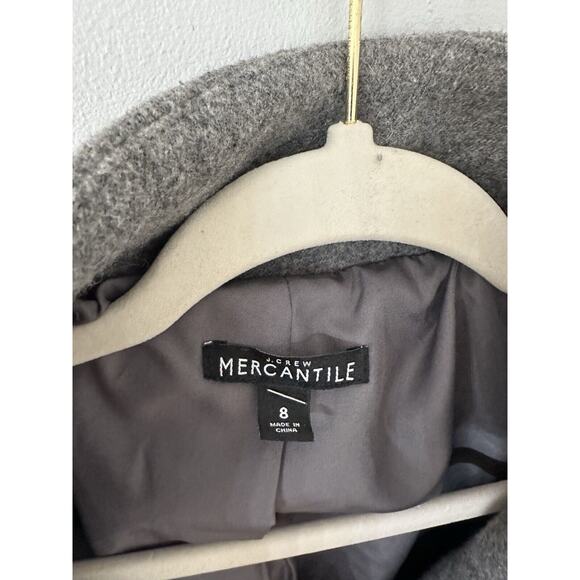 J. Crew Gray Women's Coat - Picture 8 of 11